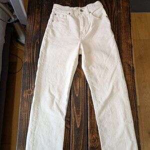 Madewell Wide Leg Mid Rise Jeans